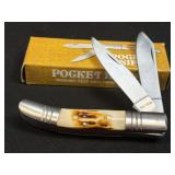 (SC) 2 Blade Folding Pocket Knife RA-1030-4ï¿½