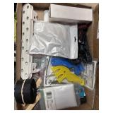 Tray Lot Containing Assorted Lights, Knife