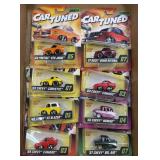 (C) 8 Car Tuned Assorted Series Diecast Cars As