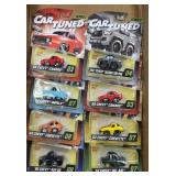 (C) 8 Car Tuned Assorted Series Diecast Cars As