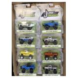 (C) 8 Just Trucks Diecast Trucks As Pictured NIB