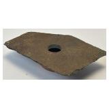 (D) Vintage Ikebana Style Slate Vase Flower Frog