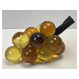 (D) MCM Amber Acrylic Grapes