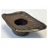 (D) 7 1/2ï¿½ Art Deco Pottery Flower Frog