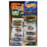 (C) 12 Hot Wheels and Matchbox Cars NIB As