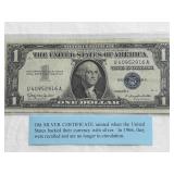 (SC) $1 Silver Certificate Series 1957 B