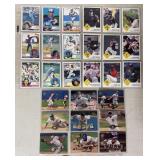 (SC) 3 Sheets Of Baseball Cards-9 Cards Per Sheet