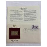 (SC) First Day of Issue Mallard Decoy Stamp