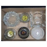 (D) Several Assorted Ashtrays As Pictured