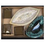 (D) Several Assorted Ashtrays As Pictured