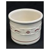 (B) Longaberger Pottery Woven Traditions One Pint