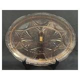 (C) Vintage Hazel Atlas Royal Lace Pink