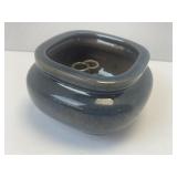 (B) 4 1/2ï¿½ Studio Art Pottery Flower Frog Vase