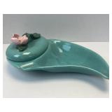 (B)12ï¿½ Trinket Dish W/ Lid