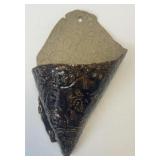 (B) 8ï¿½ Handmade Pottery Wall Pocket