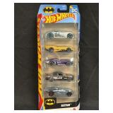 (C) 5 Hot Wheels As Pictured NIB ï¿½Batmanï¿½
