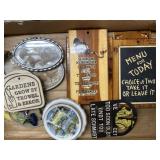 (D)Assorted Items as Shown including Wood Decor