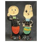 (B) Salt and Pepper Shakers As Pictured Made In