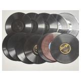 (D) Several Assorted 78 RPM Phonograph Records As