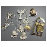 (D) Assorted Christmas Ornaments As Pictured