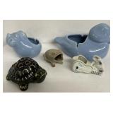 (D) Assorted Ashtrays as Shown