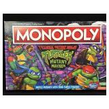 (C) Teenage Mutant Ninja Turtles TMNT Monopoly:
