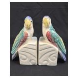 (D) Vintage Morton Pottery Planter Lovebird