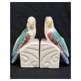 (D) Vintage Morton Pottery Planter Lovebird