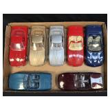 (C) 7 Plastic Cars As Pictured