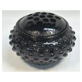 (C) Vintage Vintage L.E. Smith Black Amethyst