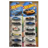 (C) 12 Hot Wheels Cars As Pictured NIB