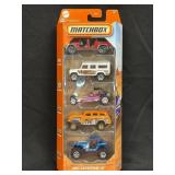 (C) 5 Matchbox Cars As Pictured NIB ï¿½MBX