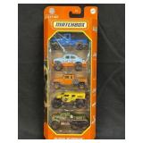 (C) 5 Matchbox Cars As Pictured NIB ï¿½No Road, No
