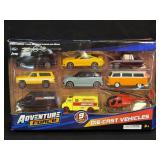 (C) 9 Adventure Force Cars As Pictured NIB