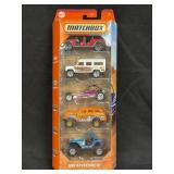 (C) 5 Matchbox Cars As Pictured NIB ï¿½MBX