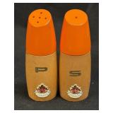 (B) Salt and Pepper Shakers As Pictured Made In