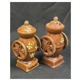 (B) Salt and Pepper Shakers As Pictured Made In