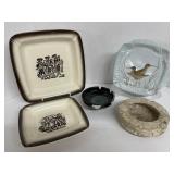 (D) Assorted Ashtrays as Shown