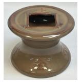 (C) Ikebana At Home 56130 Ceramic Vase: Brown