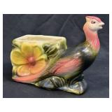 (D) Vintage Hull Bird Planter 61 Pheasant Ceramic