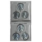 (SC) 6 Steel War Pennies