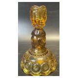 (B) Vintage LE SMITH Glass MOON & STARS Single