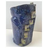 (B) 6ï¿½ Studio Art Pottery Vase Signed (As