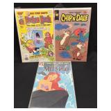 (B) 3 Whitman, Disney and Harvey Comic Books As
