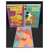 (B) 3 Whitman And Disney Comic Books As Pictured