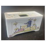 (B) Vintage Delft Made In Holland Flower Frog