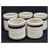 (C) Handcrafted Studio Art Pottery Shot Glasses