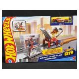 (C) Hot Wheels City Blaze Blast Exploding Fuel