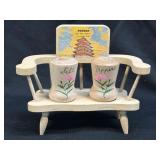 (B) Salt and Pepper Shakers As Pictured Made In