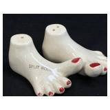 (B) Salt and Pepper Shakers As Pictured Split